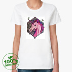 Женская футболка органик