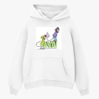 Толстовка худи оверсайз