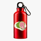 Металлическая бутылка 400 мл UV-DTF