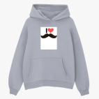 Толстовка худи оверсайз