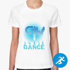 Женская спортивная футболка