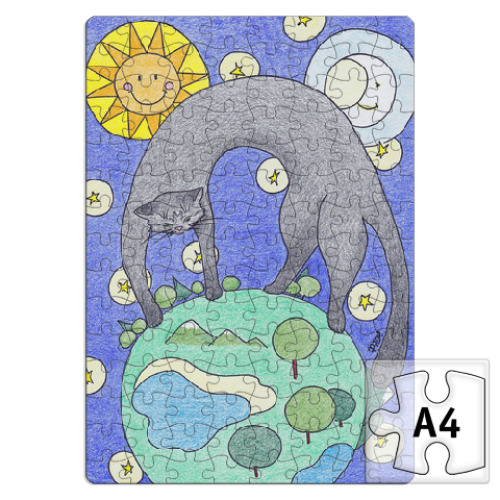 Пазл Великая праматерь-Кошка