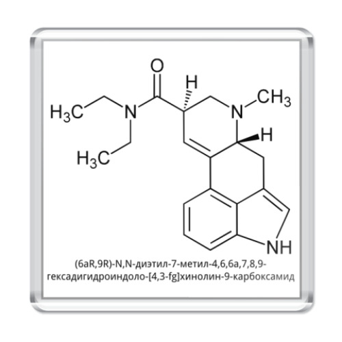 Магнит с принтом Асимметричный ответ ФСКН