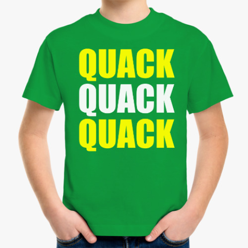 Детская футболка QUACK