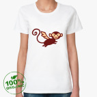 Женская футболка органик