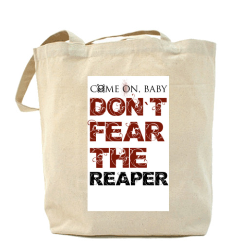 Сумка шоппер с принтом REAPER