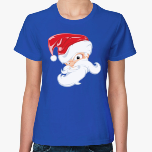Женская футболка Брутальный Санта