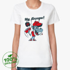 Женская футболка органик