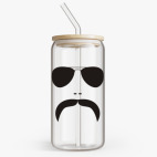 Банка с бамбуковой крышкой