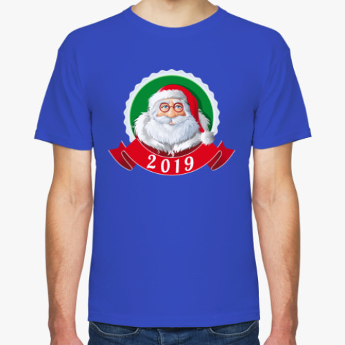 Футболка Санта Клаус 2019
