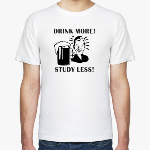 Футболка Drink more