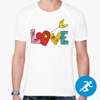 Мужская спортивная футболка