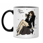 Кружка двухцветная