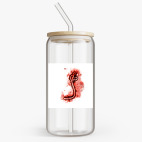 Банка с бамбуковой крышкой