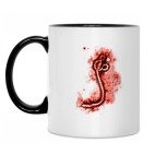 Кружка двухцветная