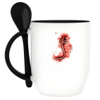 Кружка с ложкой