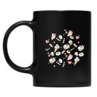 Кружка цветная UV-DTF