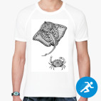 Мужская спортивная футболка