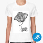 Женская спортивная футболка