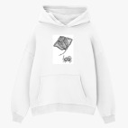 Толстовка худи оверсайз