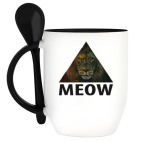 Кружка с ложкой