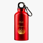 Металлическая бутылка 400 мл UV-DTF