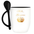 Кружка с ложкой