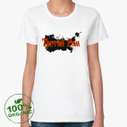 Женская футболка органик