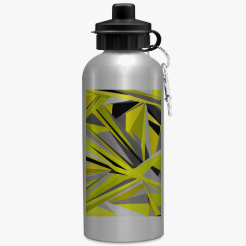 Бутылка с карабином (500 мл) Взрыв желтого