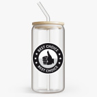 Банка с бамбуковой крышкой