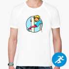 Мужская спортивная футболка