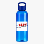 Прозрачная спортивная бутылка