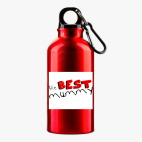 Металлическая бутылка 400 мл UV-DTF