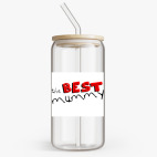 Банка с бамбуковой крышкой