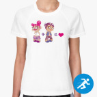 Женская спортивная футболка