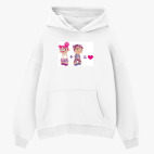 Толстовка худи оверсайз