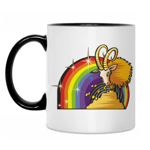 Кружка с принтом Знак зодиака- козерог