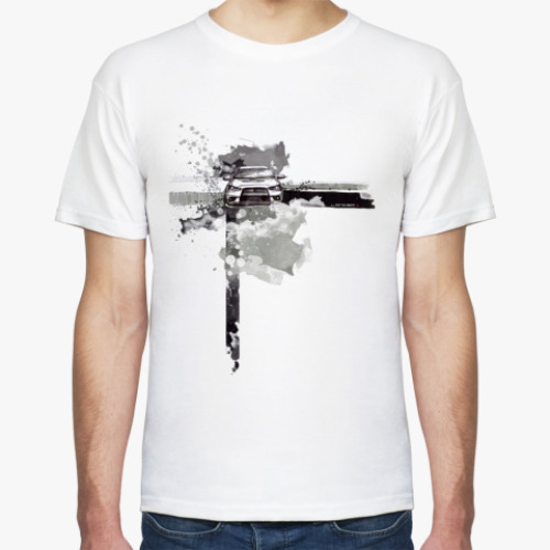 Футболка с принтом Lancer.