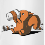 Squirrel & caffeine
