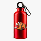 Металлическая бутылка 400 мл UV-DTF