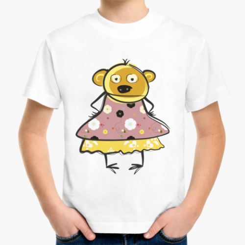 Детская футболка 'Медвед'
