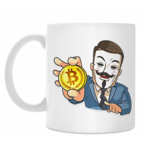 Кружка Bitcoin Anonymous