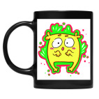 Кружка цветная UV-DTF