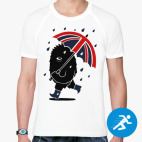 Мужская спортивная футболка