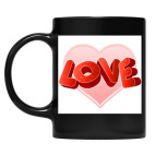 Кружка цветная UV-DTF