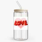 Банка с бамбуковой крышкой