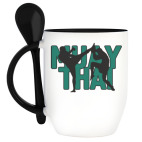 Кружка с ложкой