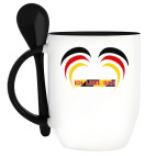 Кружка с ложкой