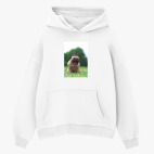 Толстовка худи оверсайз