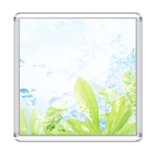 Магнит с принтом ЭКО